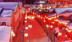 度假款【伏尔加雪域】哈尔滨、大雪谷、中国雪乡2晚、伏尔加城堡双飞6日游