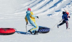 【五星长白山】吉林雾凇、万科松花湖滑雪、长白山天池、UTV或雪地摩托穿越 、延吉朝鲜民俗园、图们国门、雪绒花驯鹿园、雾凇漂流双飞6天