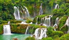 【火爆双十二 山海秘境】南宁、百魔洞、长寿博物馆、巴盘屯、古龙山大峡谷、德天跨国瀑布、北海银滩6日游